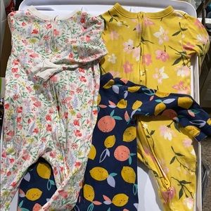 Bundle of old Navy PJs size 3-6 mo